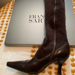 Franco Sarto boots, suede and leather